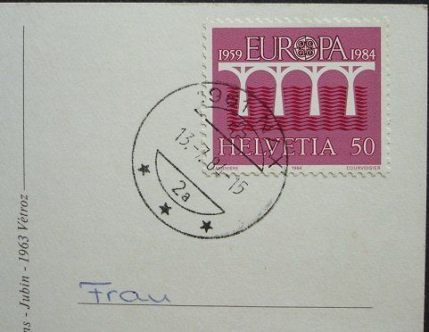 Cartoline postali: NAX s/Sion – Usato da Jona venduto da philajona 1