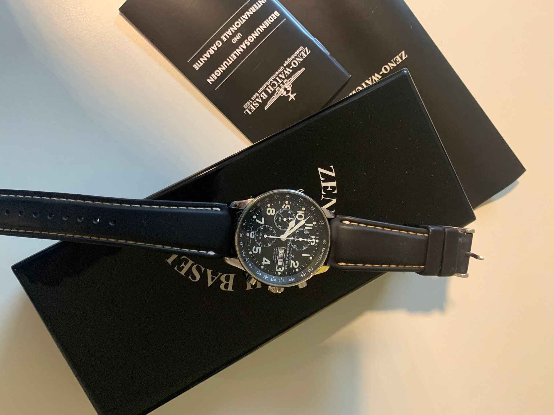 Zeno Orologi: Zeno-Watch X-Large Pilot Chronograph – Usato da Wängi venduto da Guni70 1