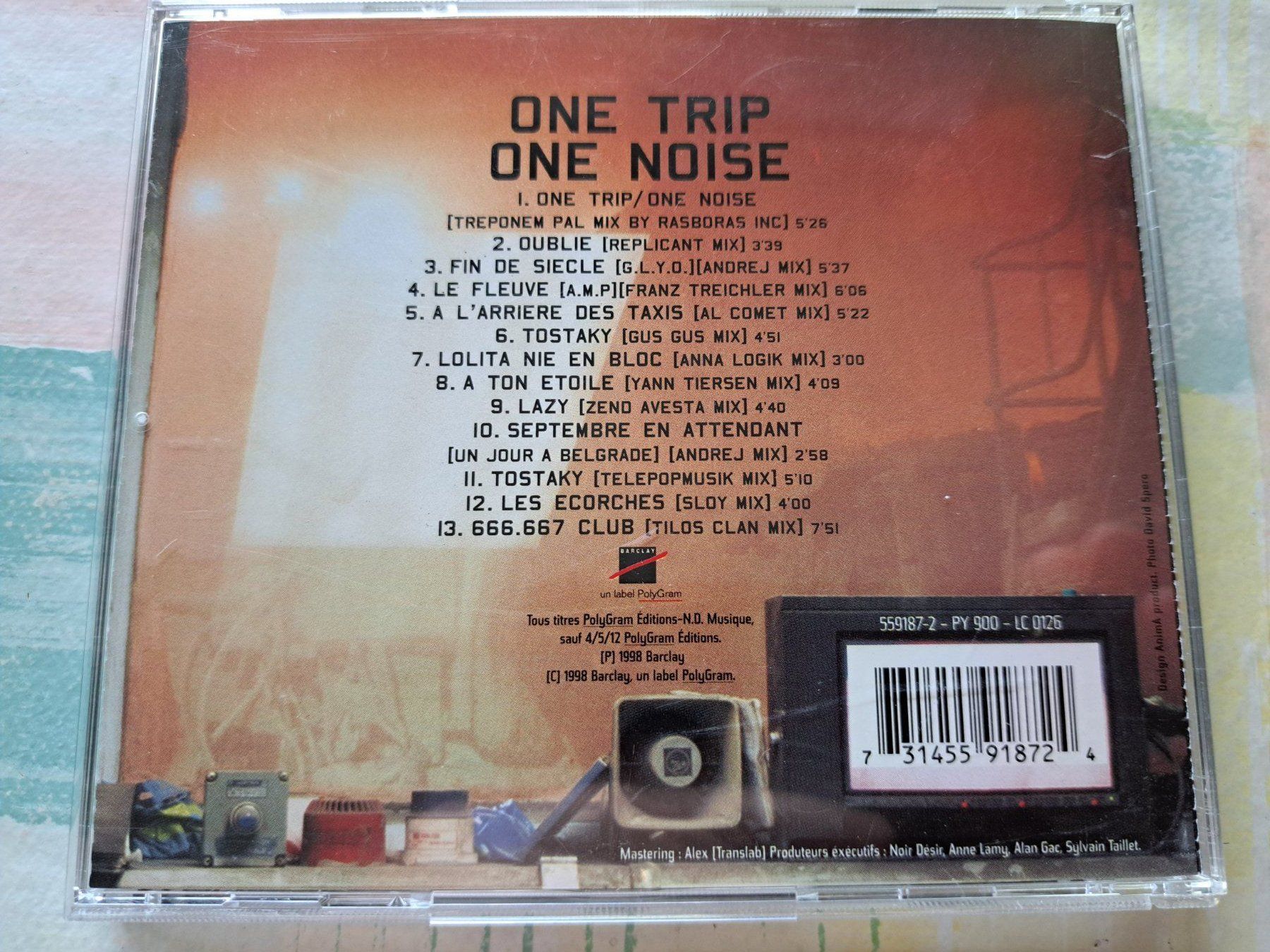 CD: CD Noir Désir - One Trip One Noise  – Usato da Pully venduto da bro_n52j 1