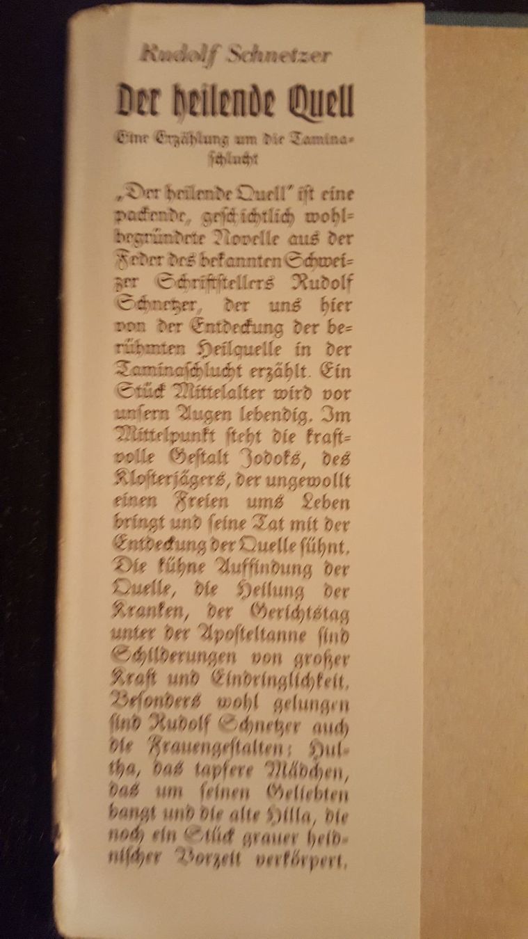 Livres: 2 Bücher von Rudolf Schnetzer – Antique à Remetschwil par Privatflohmi 5