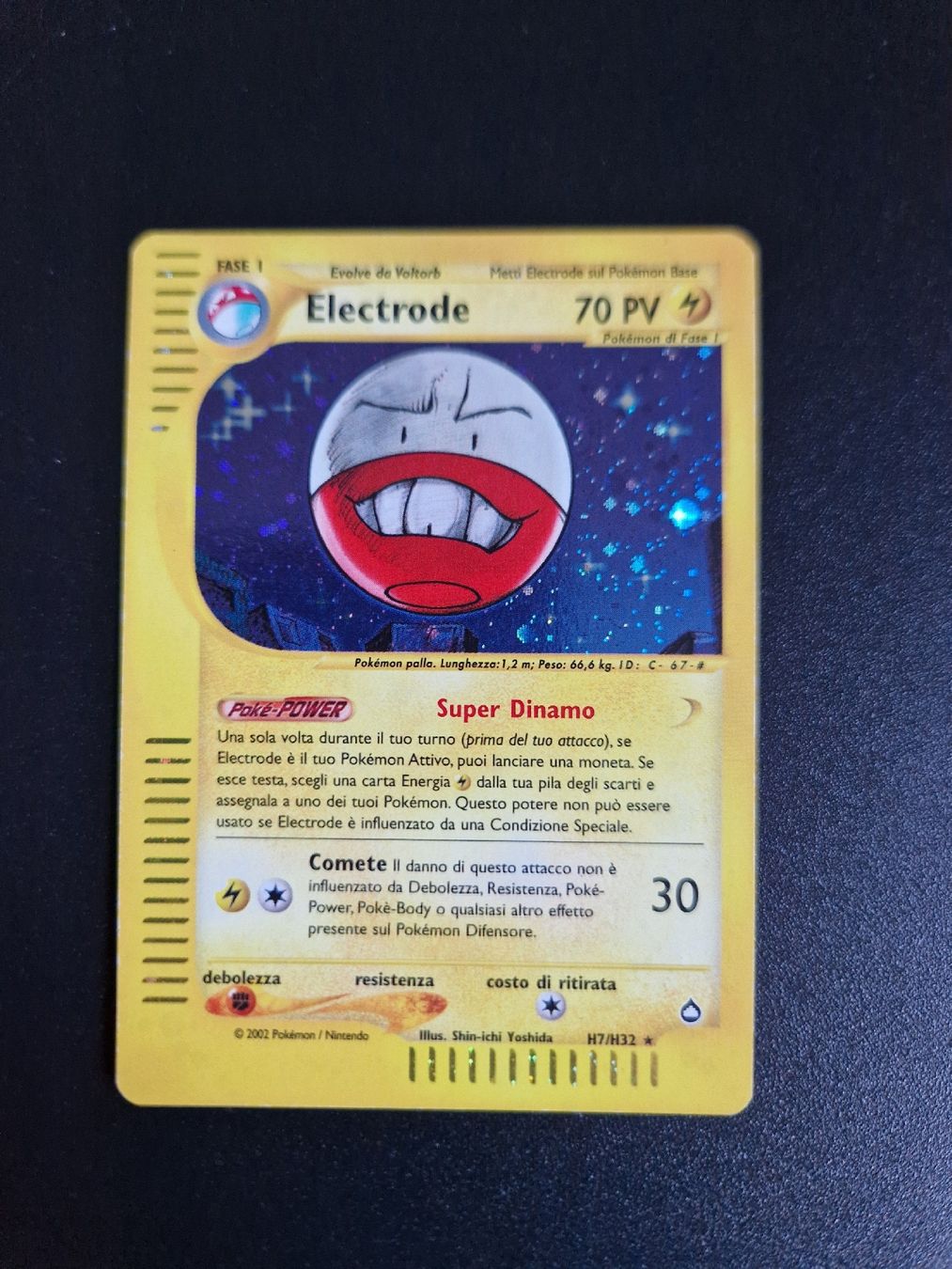 Pokémon Carte collezionabili: Electrode aquapolis 🇮🇹  – Nuovo (secondo la descrizione) da Giubiasco venduto da MrGru1992