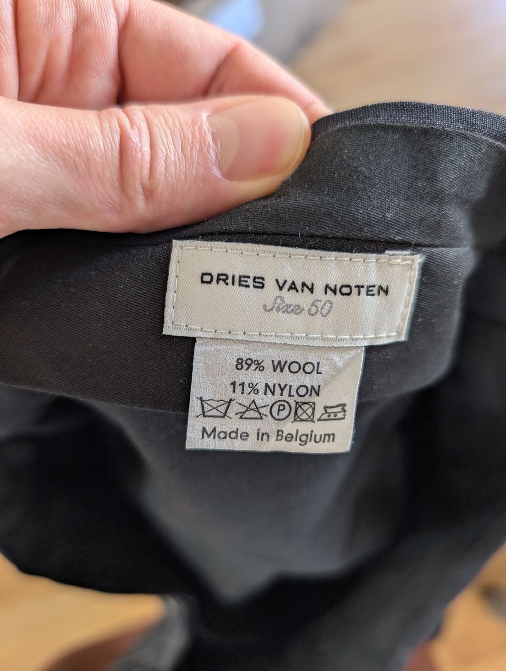 Pantaloni: Dries van Noten Anzugshose, Grösse 50 – Usato da Zürich venduto da g4uss 2