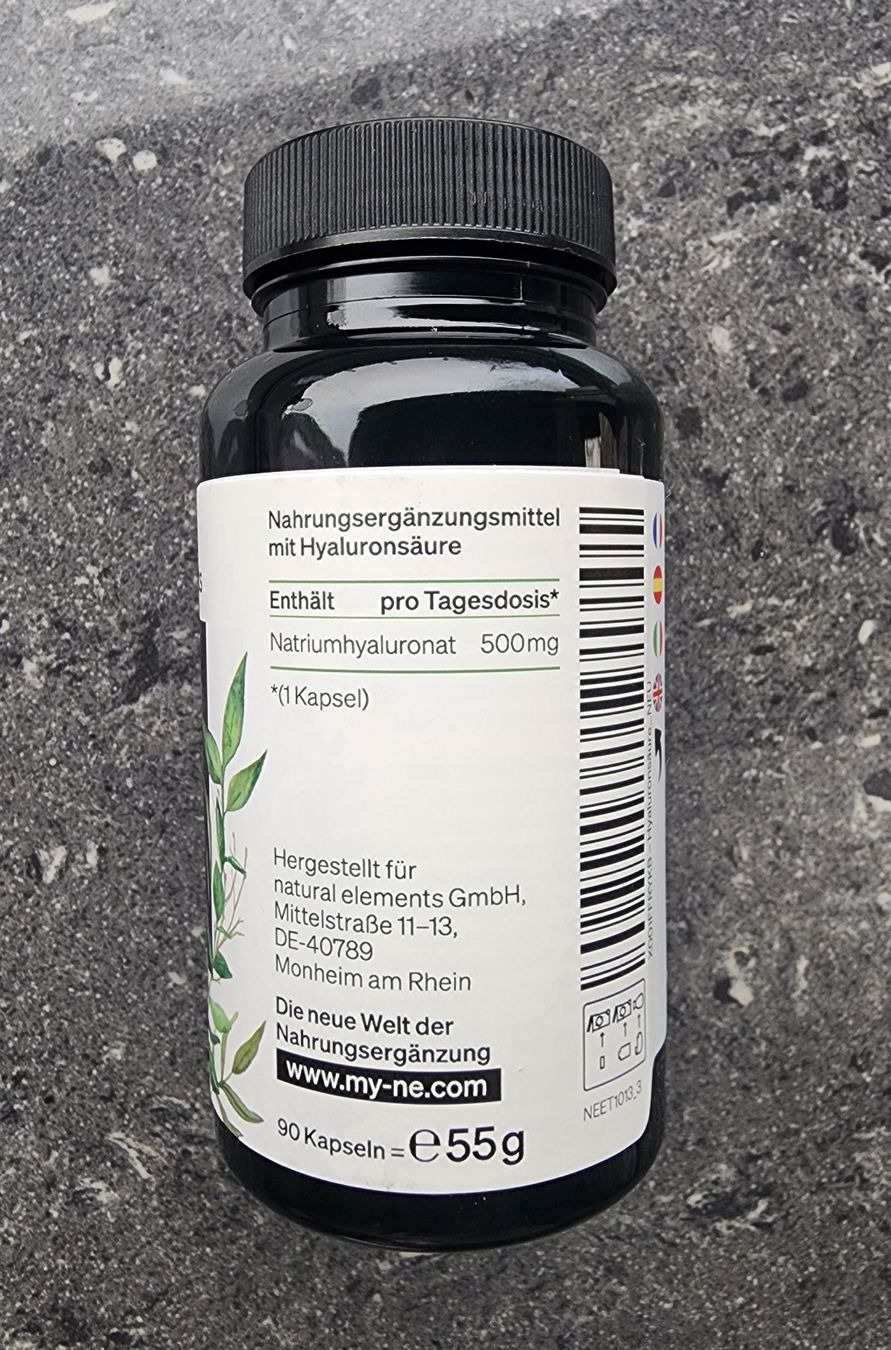 Cibi & Specialità: Hyaluron Kapseln von natural elements – Nuovo e nell'imballaggio originale da Gempen venduto da Stefy0 1