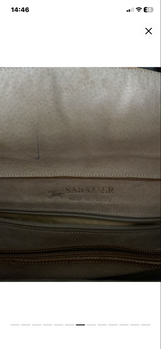 Borse da donna: Sac à main Sabatier cuir  – Usato da Geneve venduto da pat_p76n 2