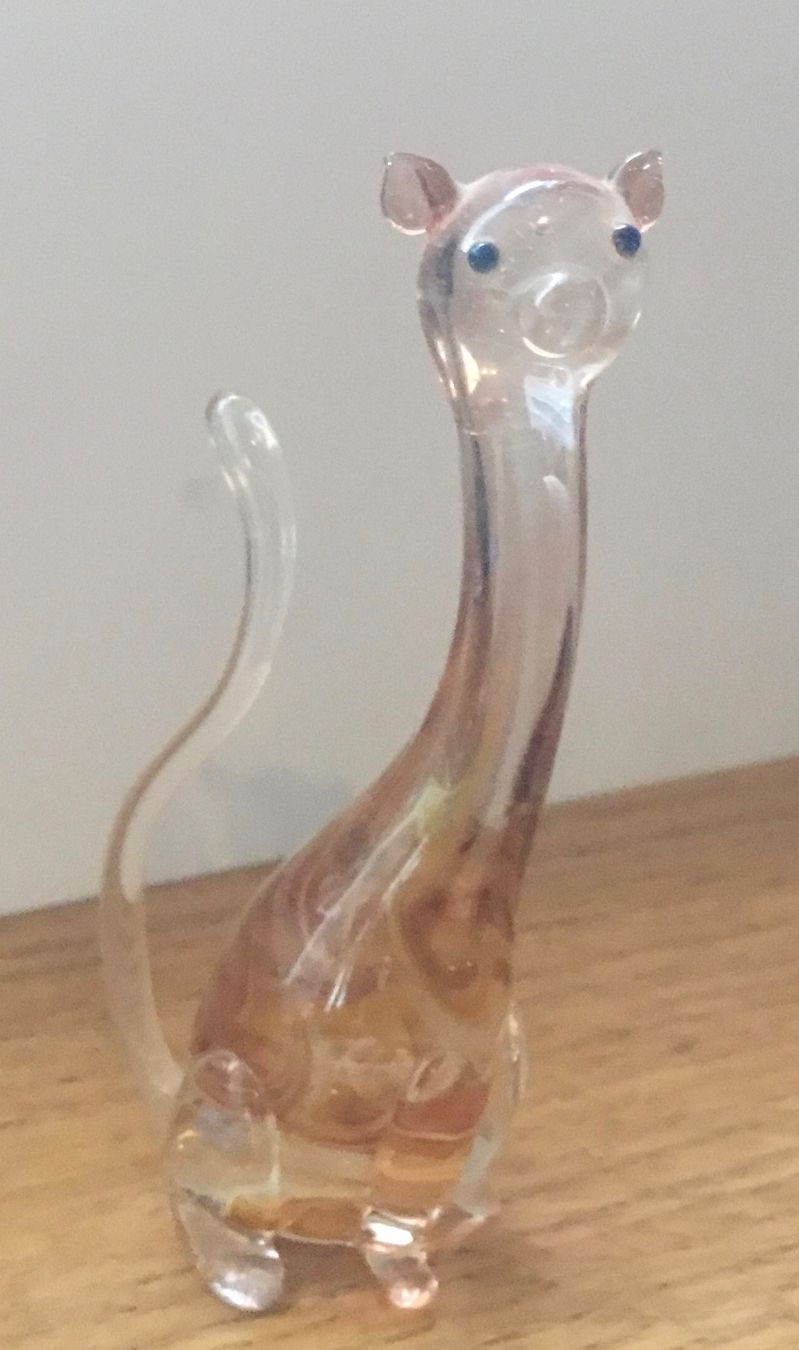 Murano Bicchieri: Katze Murano Vintage – Usato da Schlieren venduto da Jeajet 1