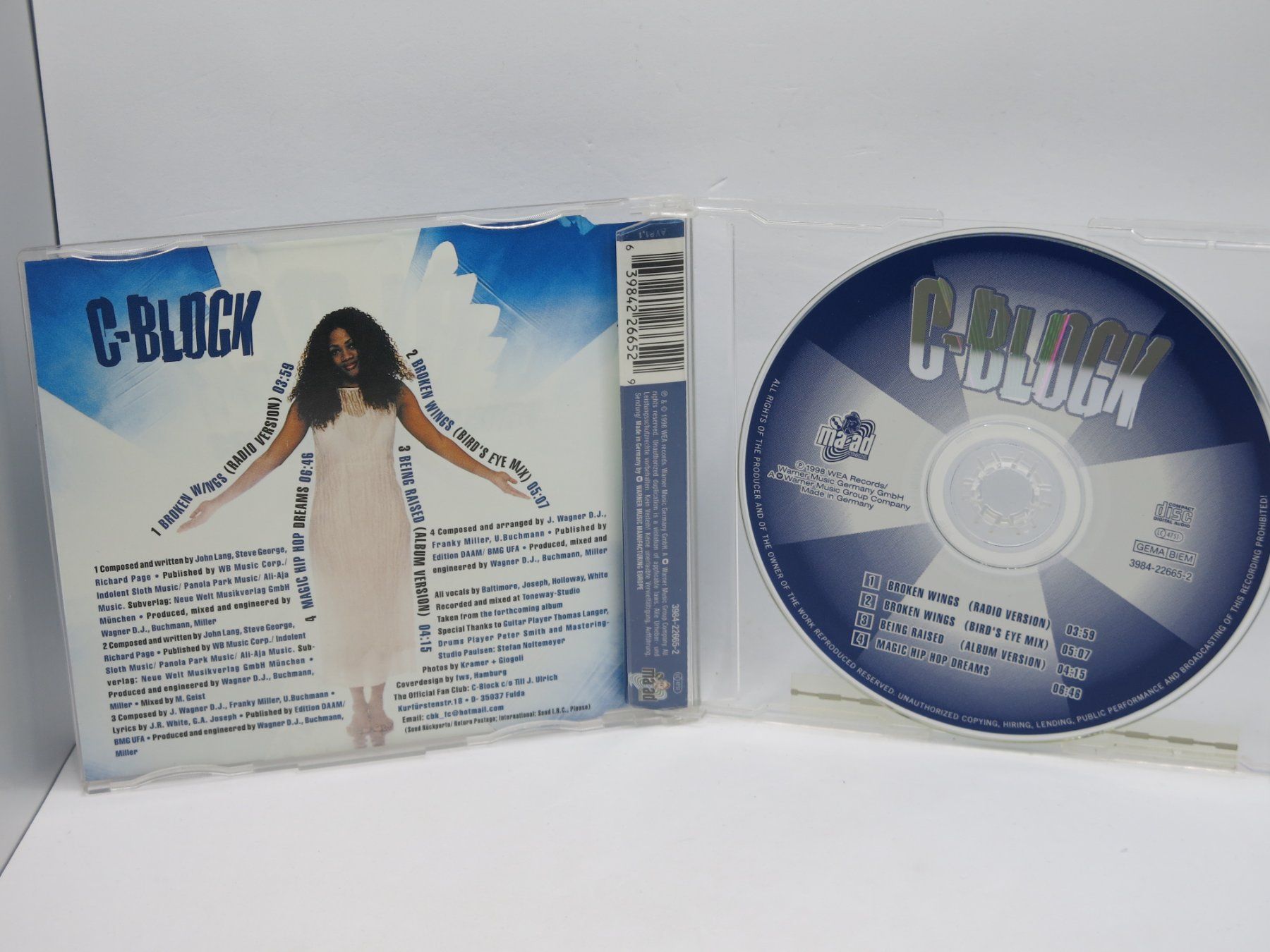 CDs: 2 Maxi CDs C-Block Broken Wings + Eternal Grace – D'occasion à Ernetschwil par luisvonerni 5