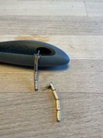 Silber Ohrringe mit Zirkonia Steine, neuwertig, 625