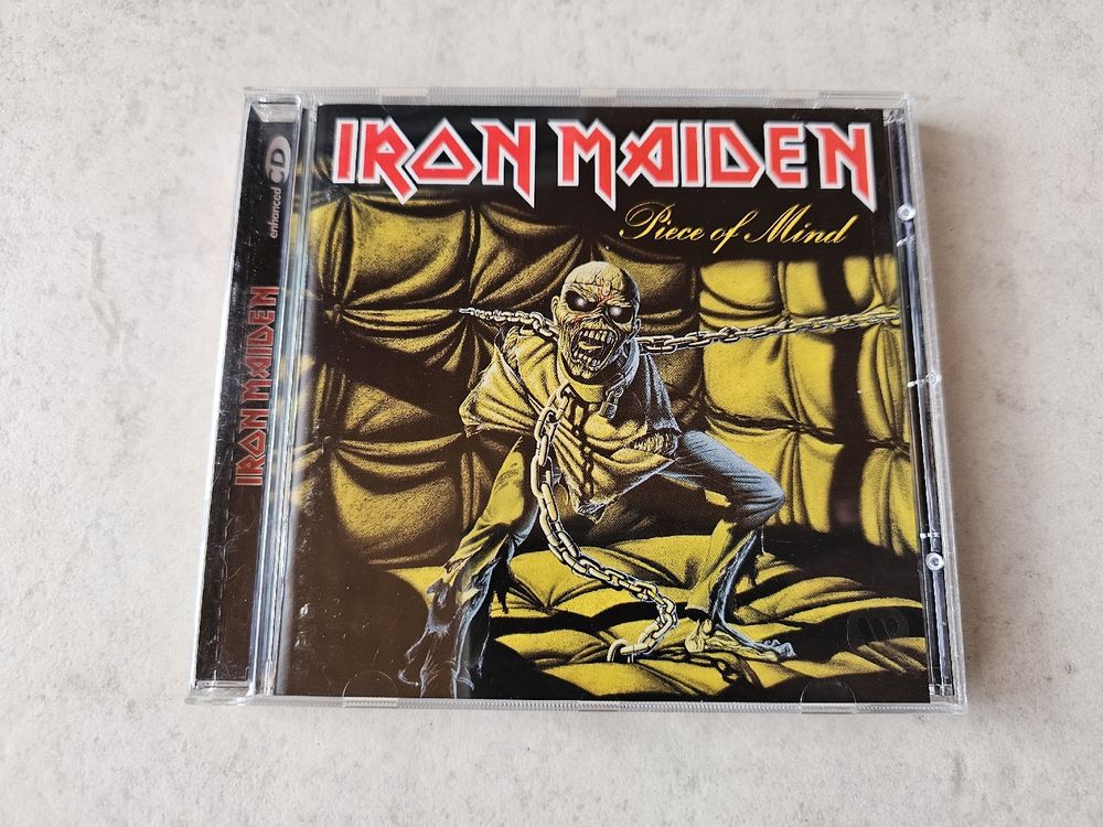Iron Maiden Piece of Mind 2023 Goldmünze, 0,5 Gramm