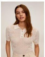 Mango Top: Neu Mango Polo Top – Nuovo e nell'imballaggio originale da Wilen b. Wollerau venduto da rosmarin13