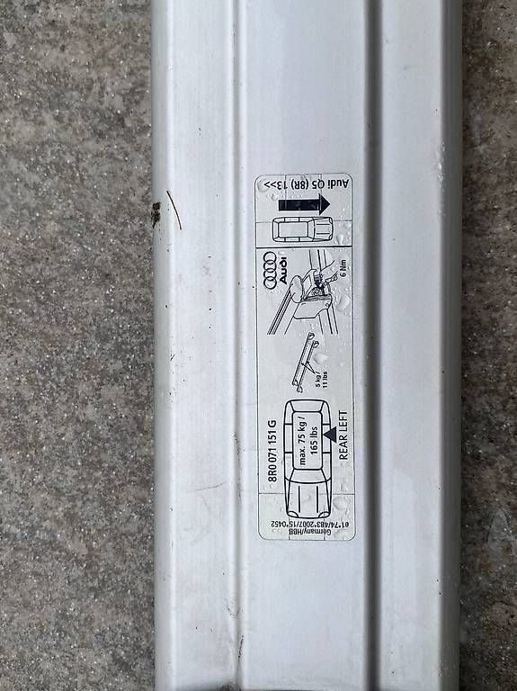 Dachträger: Audi Q5 8RB barres de toit – Gebraucht aus Crissier von sleepingmouse 2