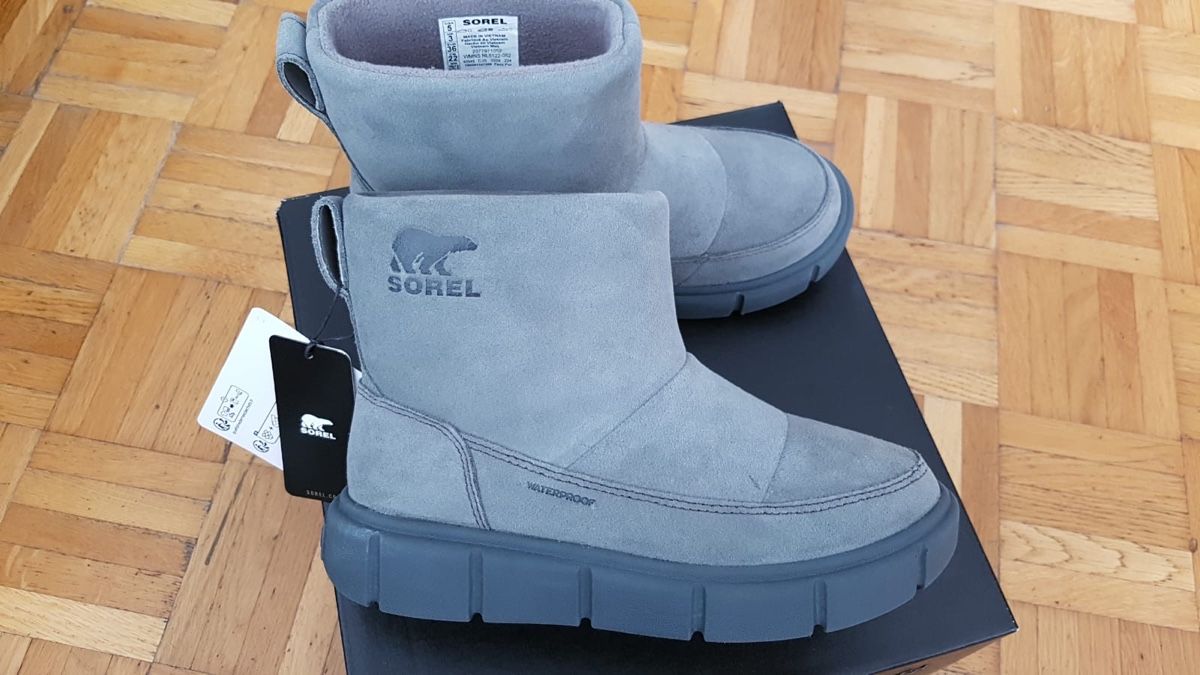 Sorel Scarpe per ragazze: Sorel EXPLORER SLIP-On Gr36,Waterproof. – Nuovo e nell'imballaggio originale da Zürich venduto da 280_yc86 7