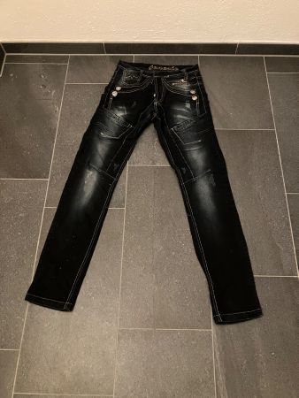 Jeans Hose dunkelblau  Gr. S
