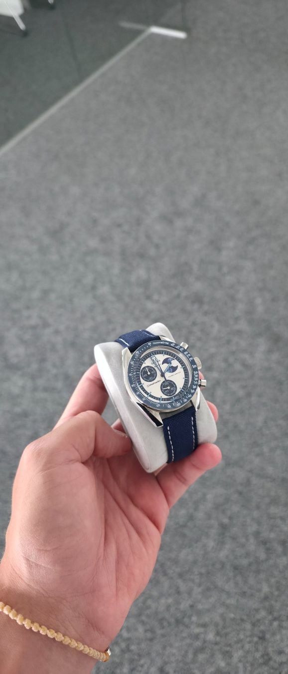 Omega Orologi: Exklusiver MoonMOD Snoopy: Stahl & Saphirglas – Nuovo (secondo la descrizione) da Birrhard venduto da zin_26cw 2
