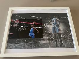 Kevin Durant - Autografo originale - Quadro da collezione
