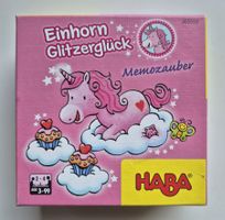 HABA  🦄☁️ Einhorn Glitzerglück / Memozauber  Spiel ab 3 J.