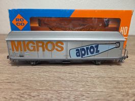 Roco 4340 B Güterwagen Migros SBB H0