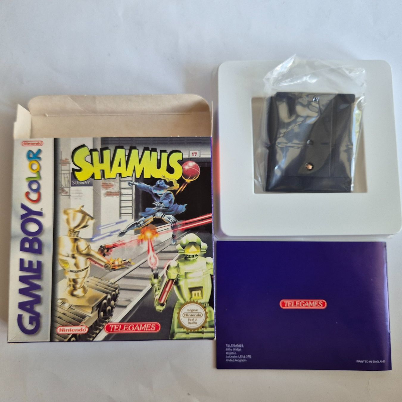 Nintendo Giochi: Shamus - GBC - OVP – Usato da Zürich venduto da Mephisto87 4