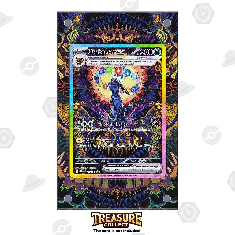Pokémon Carte collezionabili: Umbreon ex 161/131 - Pokémon Extended Artwork Display Case. – Nuovo e nell'imballaggio originale da Canobbio venduto da TreasureCollect