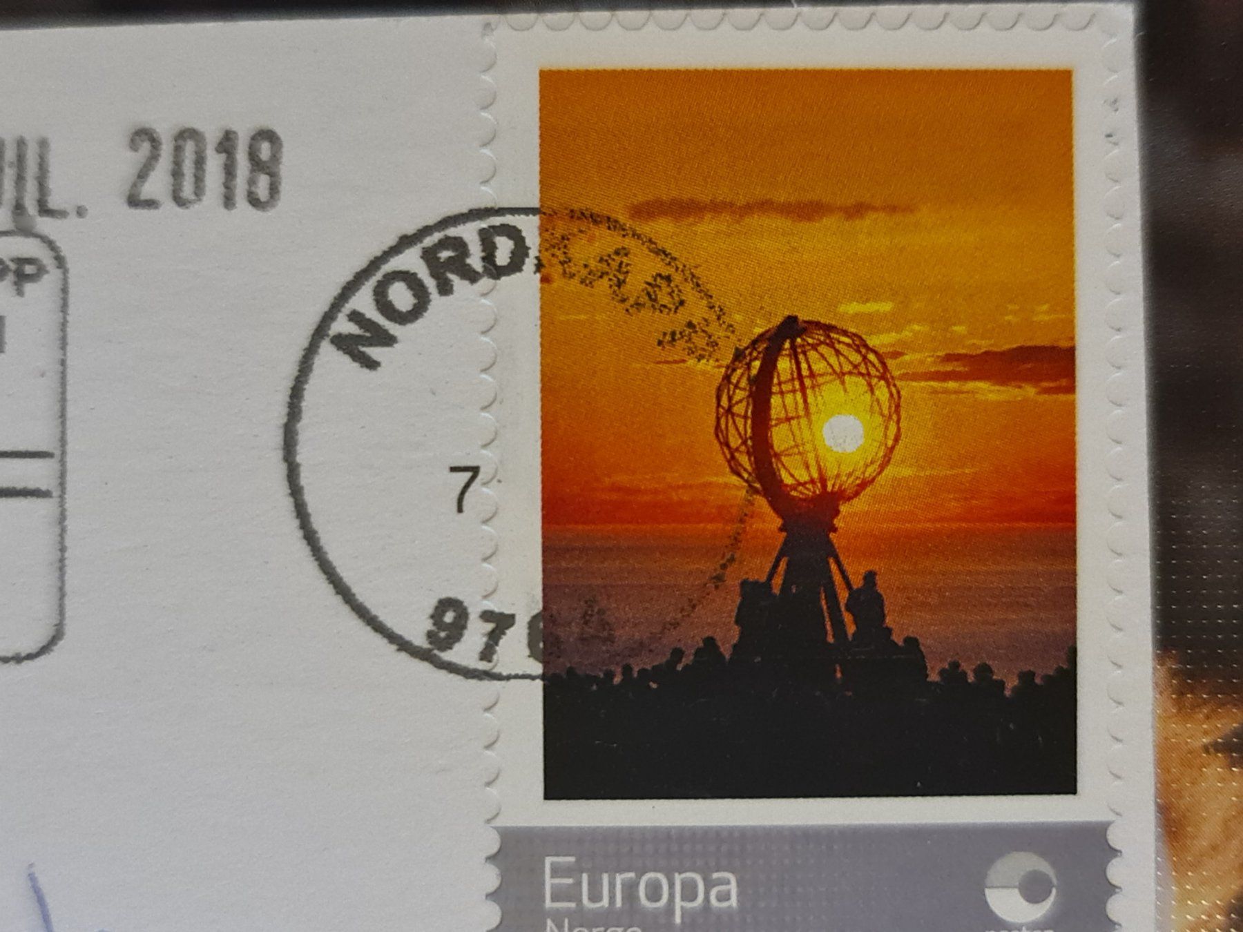 Ansichtskarten: Nordkap Postkarte Norwegen – Gebraucht aus Dintikon von Vexi 1