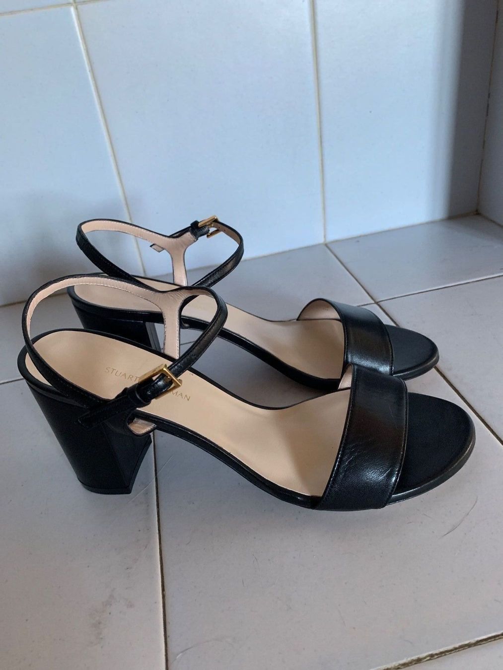 Stuart Weitzman Scarpe da donna: Stuart Weitzmann - elegante Sandalen – Nuovo e nell'imballaggio originale da Geuensee venduto da Gagisi