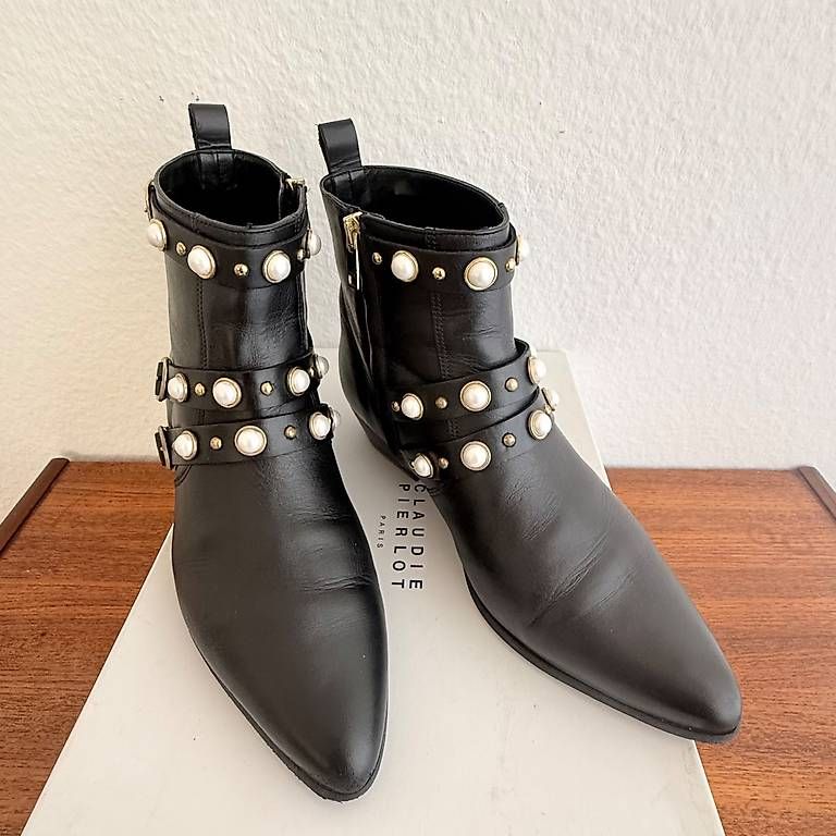 Claudie Pierlot Scarpe da donna: Bottines Claudie Pierlot – Usato da Lausanne venduto da madonna09 4