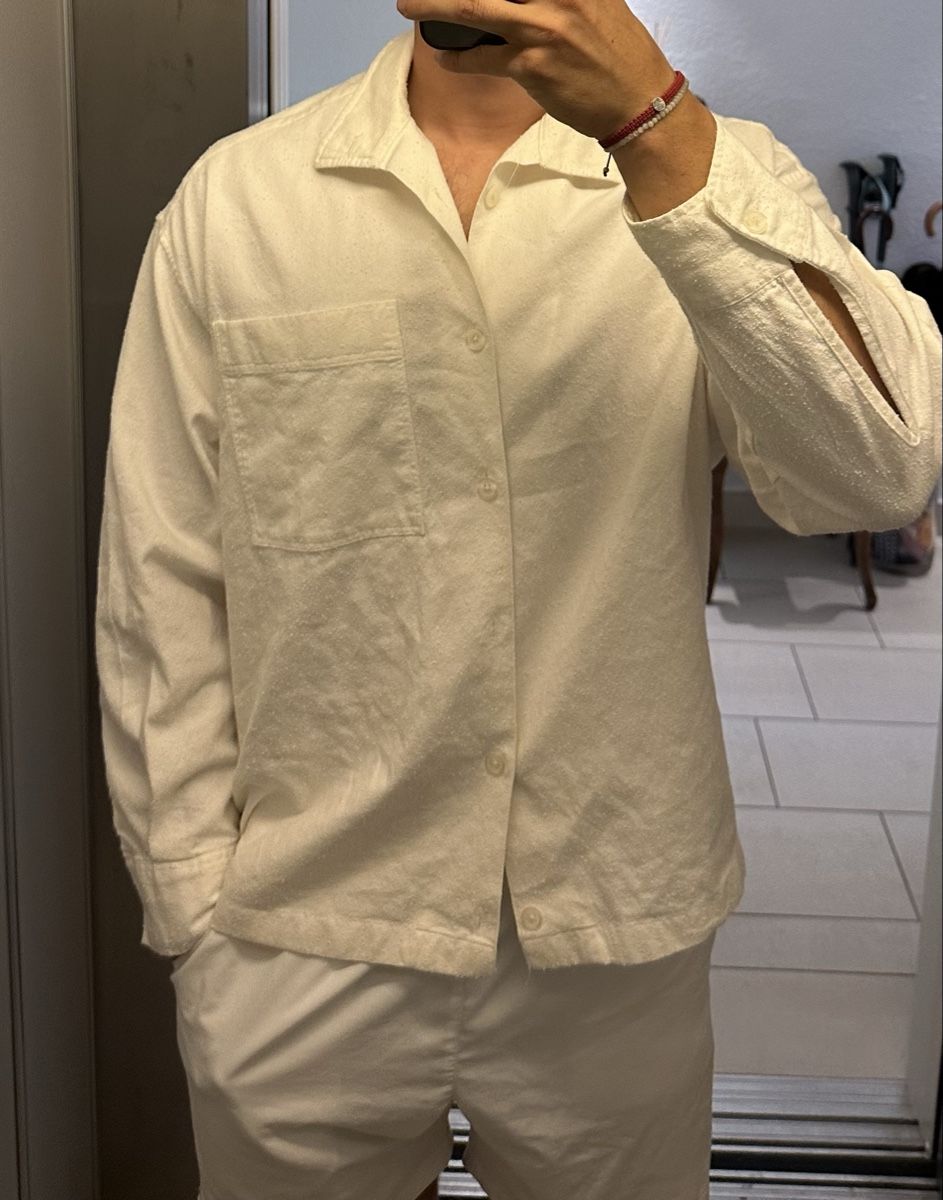 Zara Camicie: Oversize white shirt - Gr. L – Nuovo (secondo la descrizione) da Zürich venduto da SunnySeller