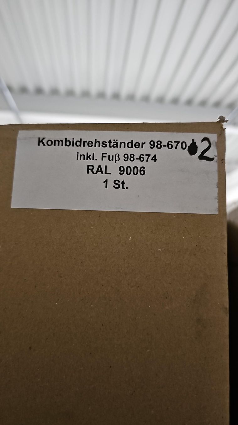 Allestimento di negozi e stand fieristici: Kombidrehsteänder 4 Stück – Nuovo e nell'imballaggio originale da Sissach venduto da rpa_pnm2 1