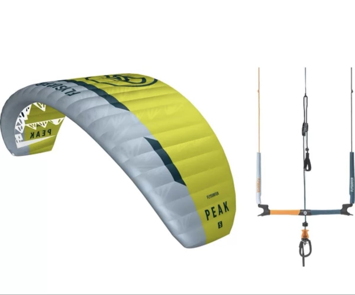 Flysurfer Kite: Flysurfer Peak 6m Snowkite inkl. Bar – Gebraucht aus Mühlehorn von Vankaa 1