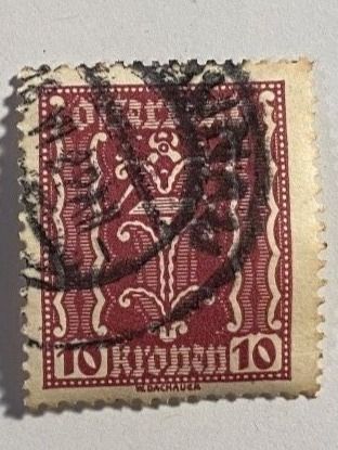 Tutti i francobolli: Briefmarken Oesterreich Kronen – Usato da Oberägeri venduto da Nussbi6 6