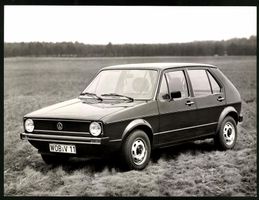 Fotografie Auto Volkswagen VW Golf I, We