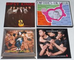 4CD's - Gipsy Kings, Nadegas a Declarar, the Pasadenas,