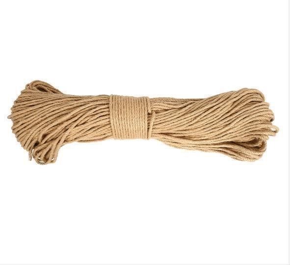 BooGard Jutesel Gedreht Sel (vele Größen · 6mm X 1m), Jute