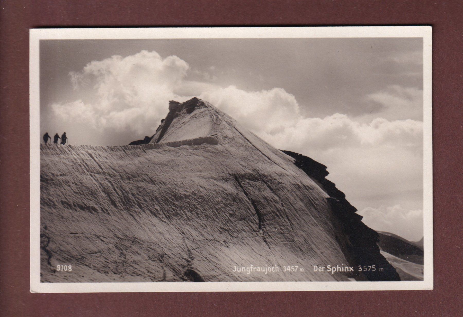 Ansichtskarten: JUNGFRAUJOCH - Der Sphinx – Gebraucht aus Pully von nicecards-shop