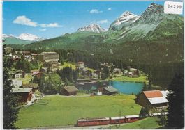 Arosa - Untersee mit Chur-Arosa-Bahn