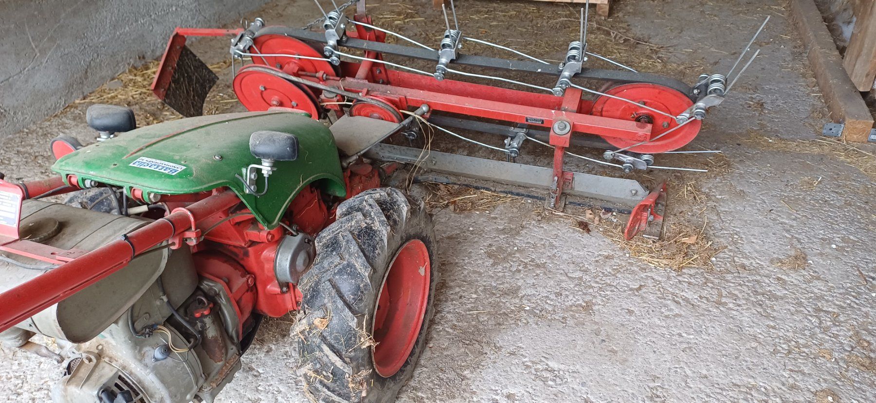 Rapid Tutte le macchine: Rapid 505 mit Bandeingraser – Usato da Masein venduto da senn83 1