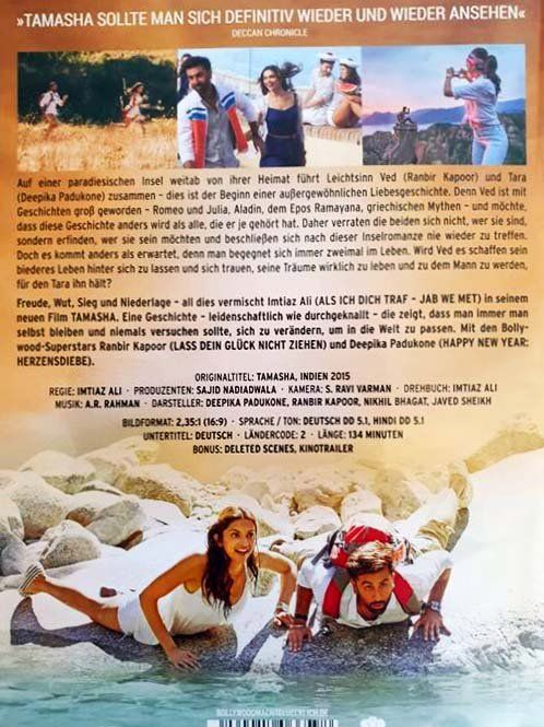 Alle DVDs: Der Zauber in Dir - Tamasha - BOLLYWOOD – Gebraucht aus Bern von carola31 1