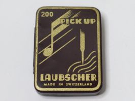 Laubscher Grammophonnadeln, Dose Grammophon 200 Nadeln