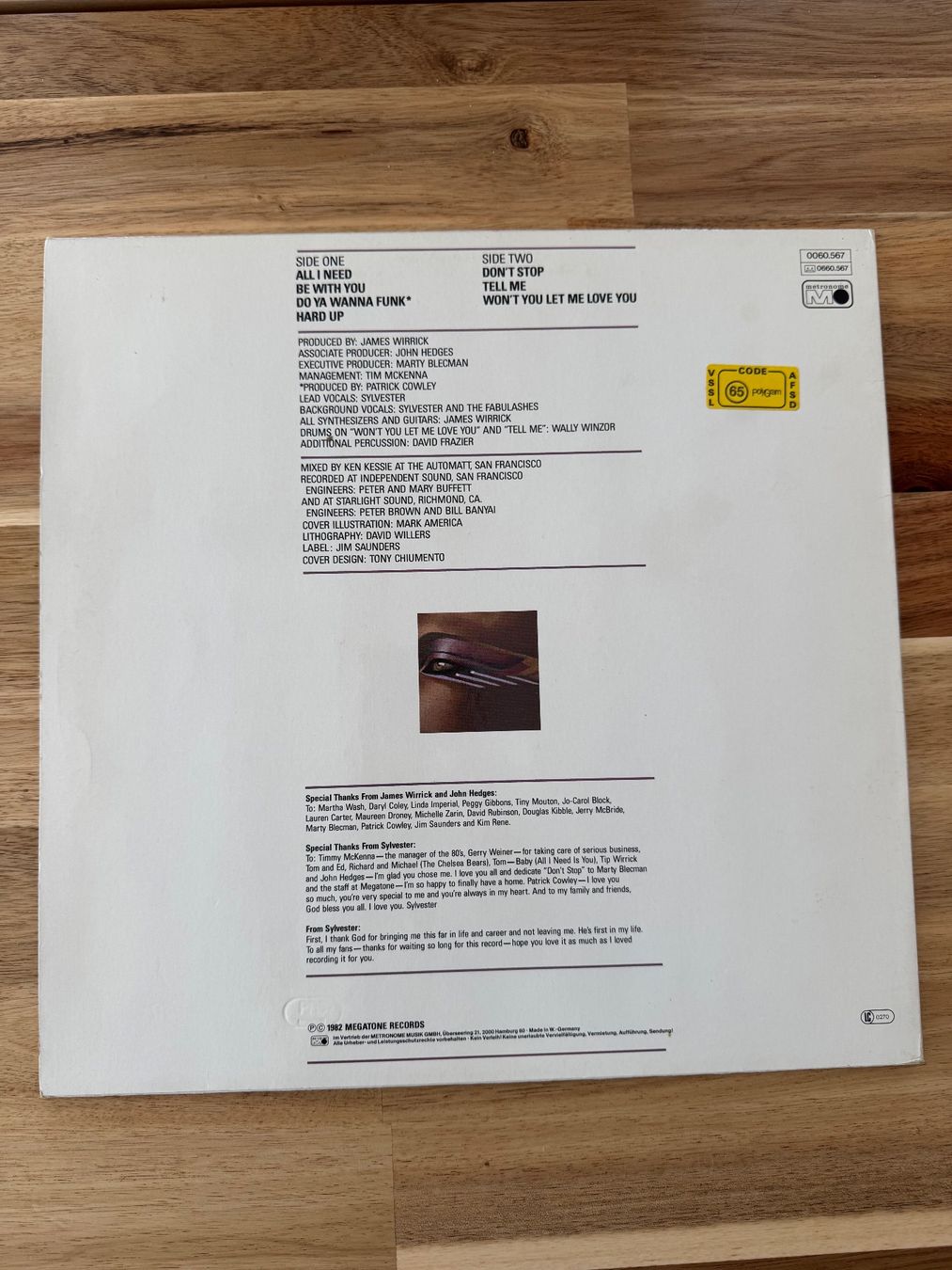 Dischi in vinile: Sylvester: All I Need [LP] – Usato da Ostermundigen venduto da SecondHandster 1