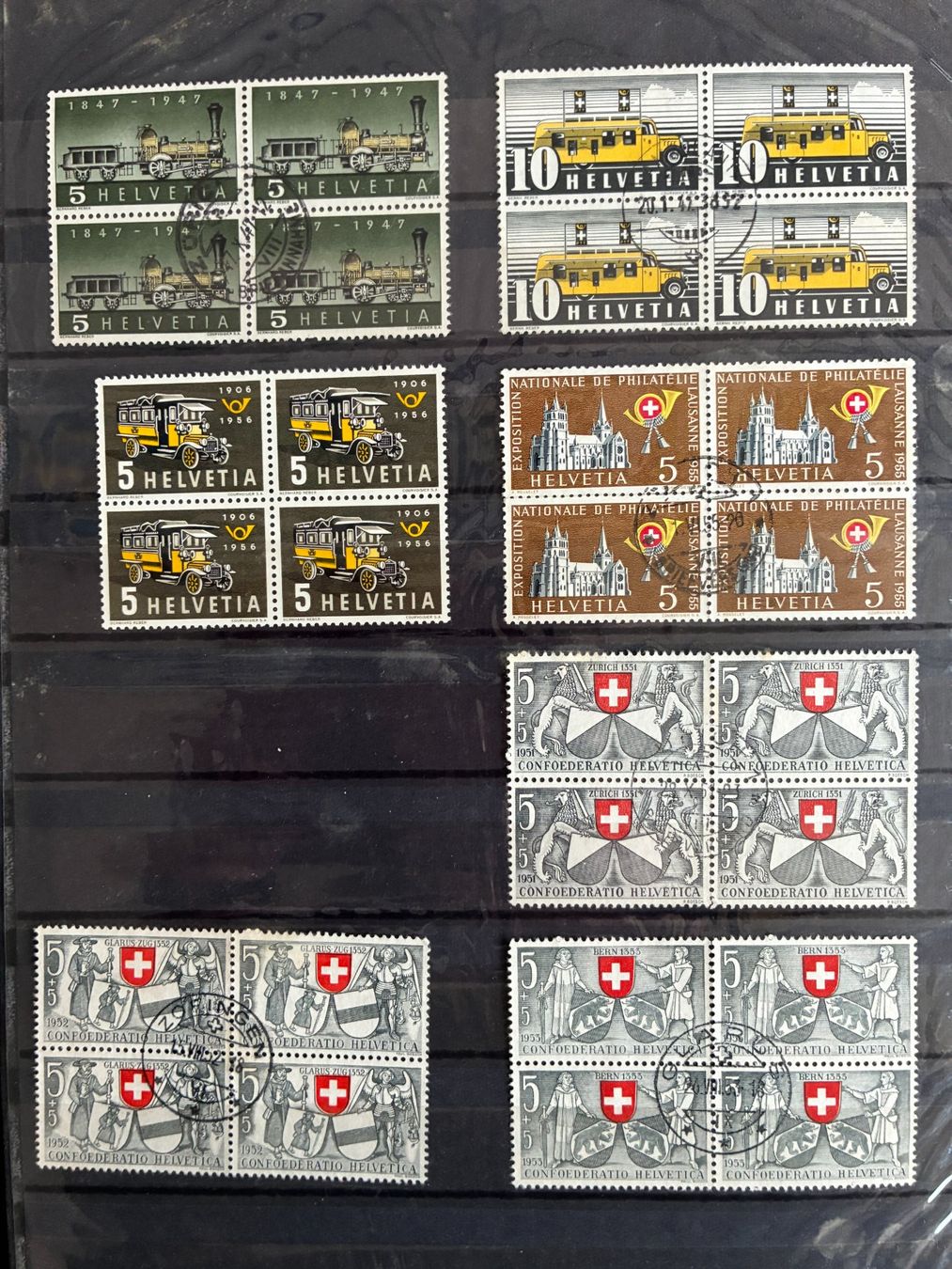 Album: Briefmarken – Usato da Münsingen venduto da kuesumarti 4