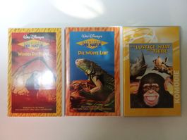 3 VHS-Videokassetten mit Tierfilmen (Angebot 3)