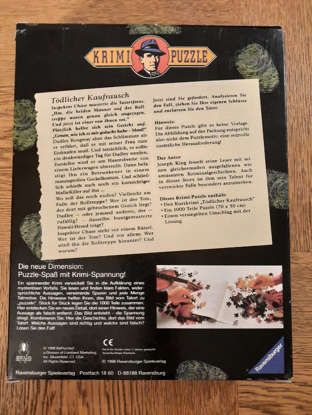 Puzzle: Krimipuzzle: Tödlicher Kaufrausch – Usato da Huttwil venduto da ClaudiaJan 1