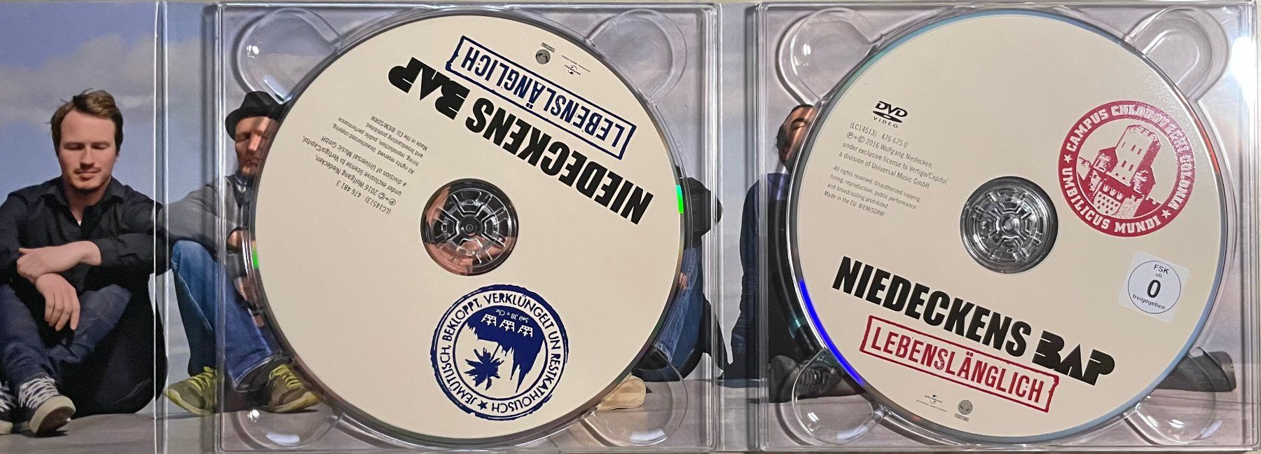 CD: Niedeckens BAP - Lebenslänglich  (CD + DVD) – Usato da Brunnen venduto da Barfly5 2