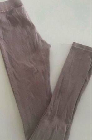 Handmade Leggings in mauve Gr. 128