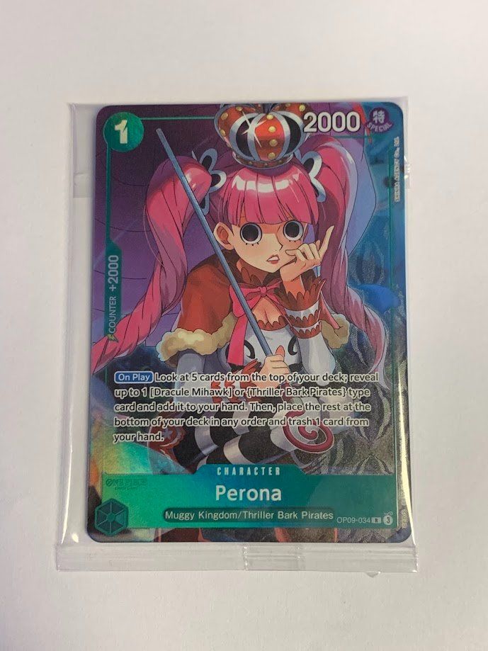 Bandai Carte collezionabili: One Piece - Perona OP09-034 EN – Usato da schaan venduto da Schokoloco