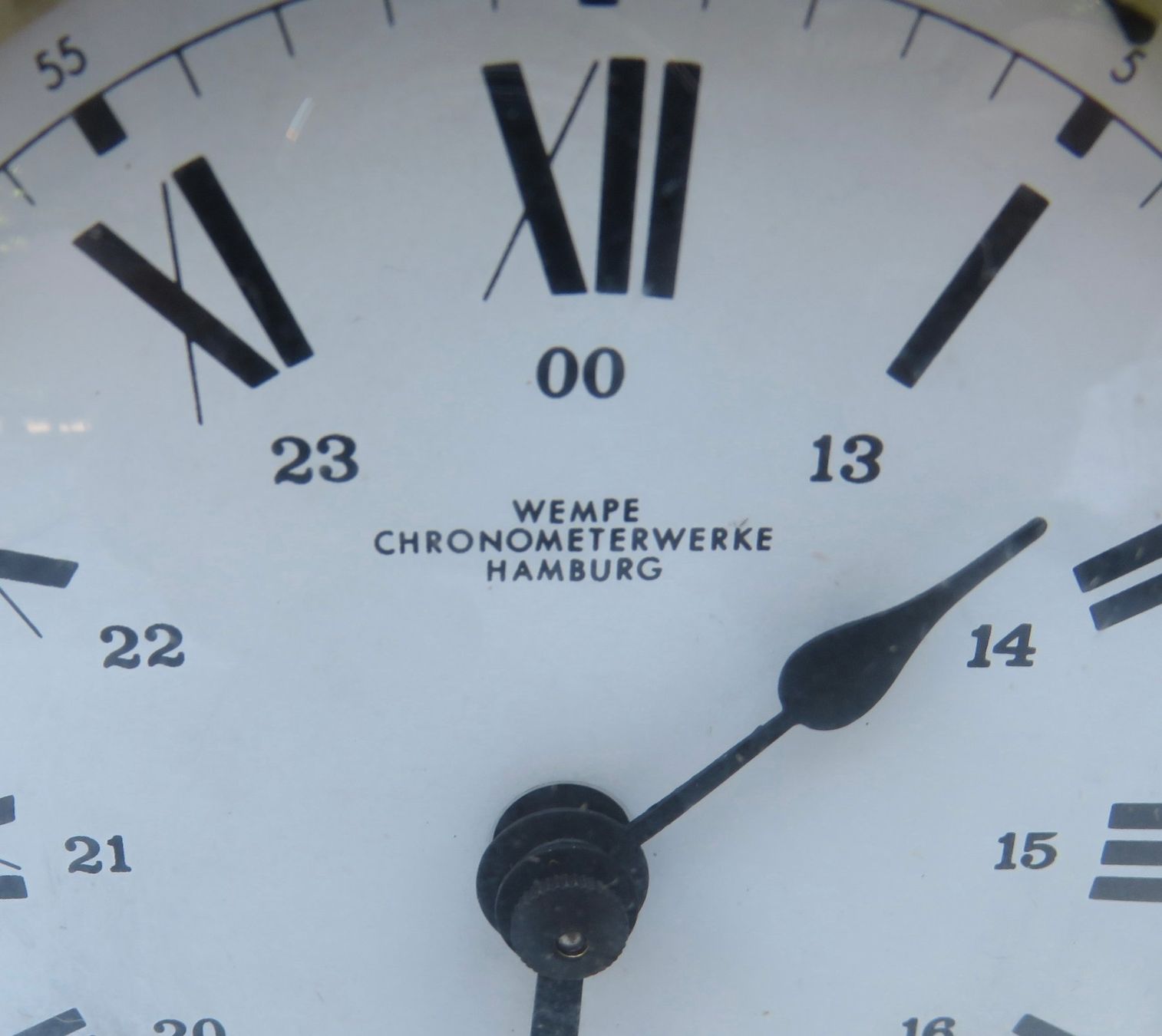 Montres: SCHIFFSCHRONOMETER  WEMPE CHRONOMETERWERKE HAMBURG – D'occasion à BERN par erassmusvonrotterdam 2