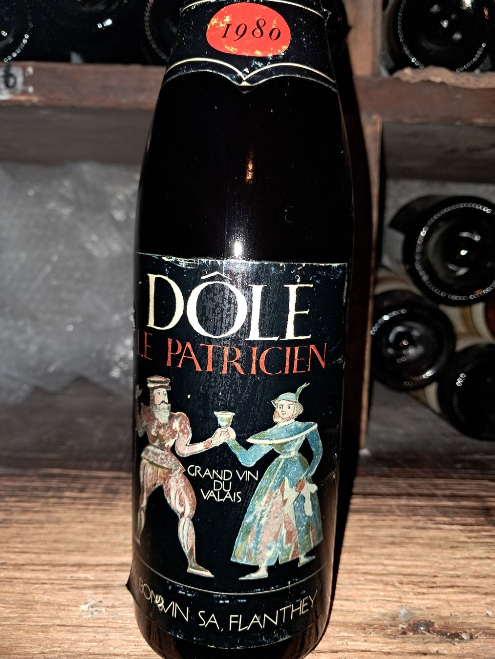 Vino: Dôle Le Patricien 1980 – Nuovo e nell'imballaggio originale da Le locle venduto da juliensaran 1