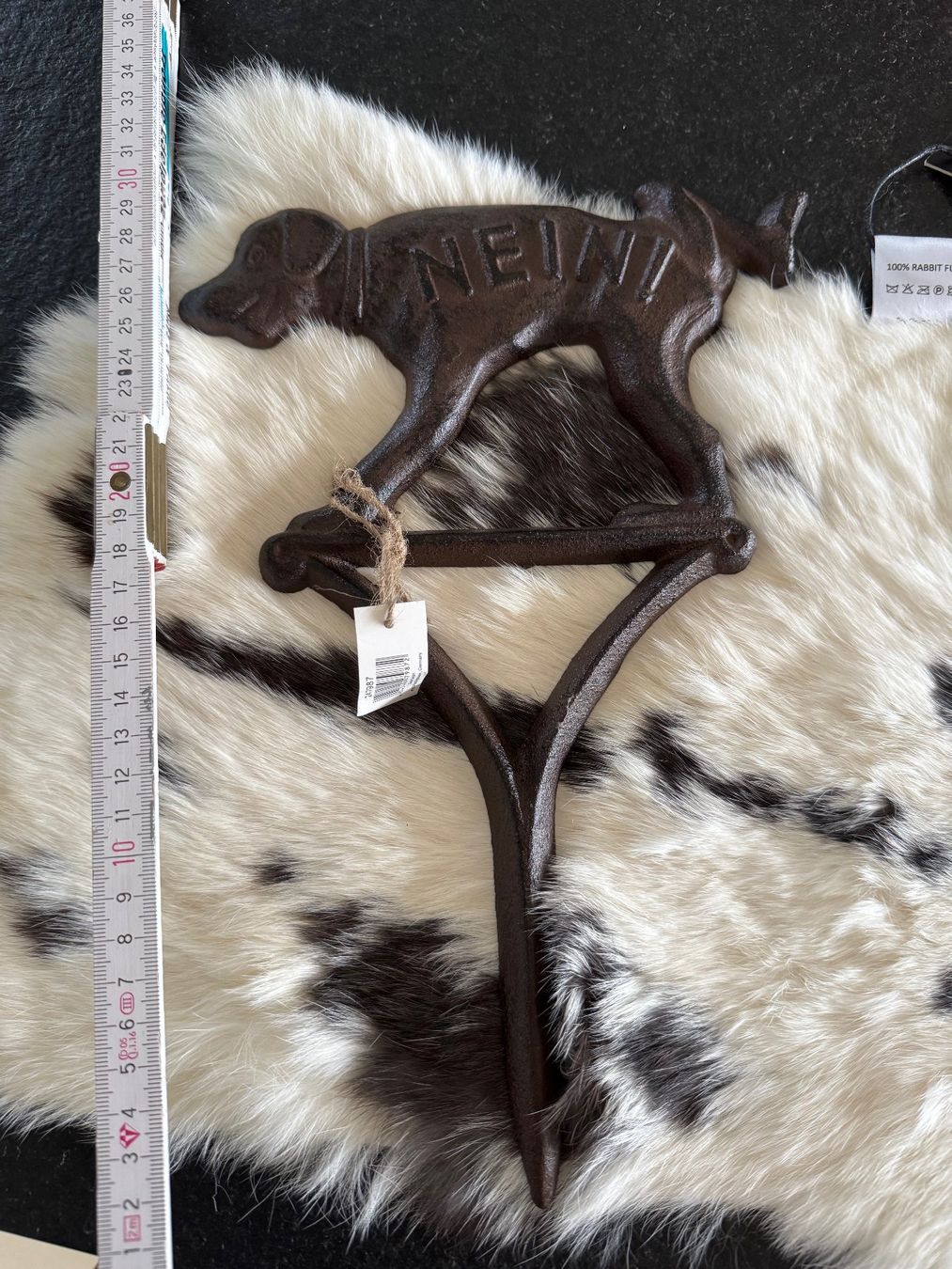 Schilder: Neu Gusseisen Hundeschild – Neu und originalverpackt aus Kirchdorf AG von coco123 4
