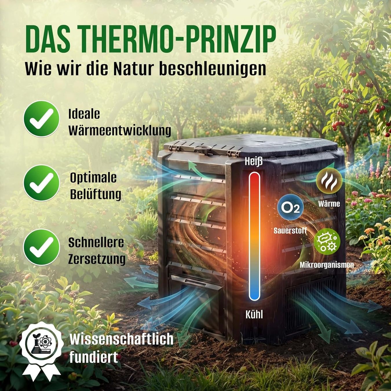 Autres: Komposter 800 L klappbar Gartenkomposter – Neuf avec emballage d'origine à Schaffhausen par lou_w76n 5