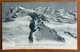 Zermatt - Rimpfischhorn - Monte Rosa - Lyskamm - AK
