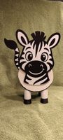Deko Zebra WC Papier Halterung 